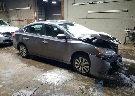 2015 Nissan Sentra S из США, поврежденный, VIN 3N1AB7AP4FY351269